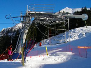 Téléski débrayable - Station tension 4T