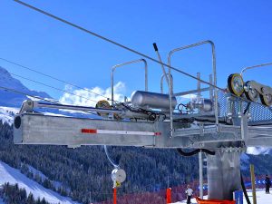 Téléski à enrouleurs - Flaine Ballacha - Verrin